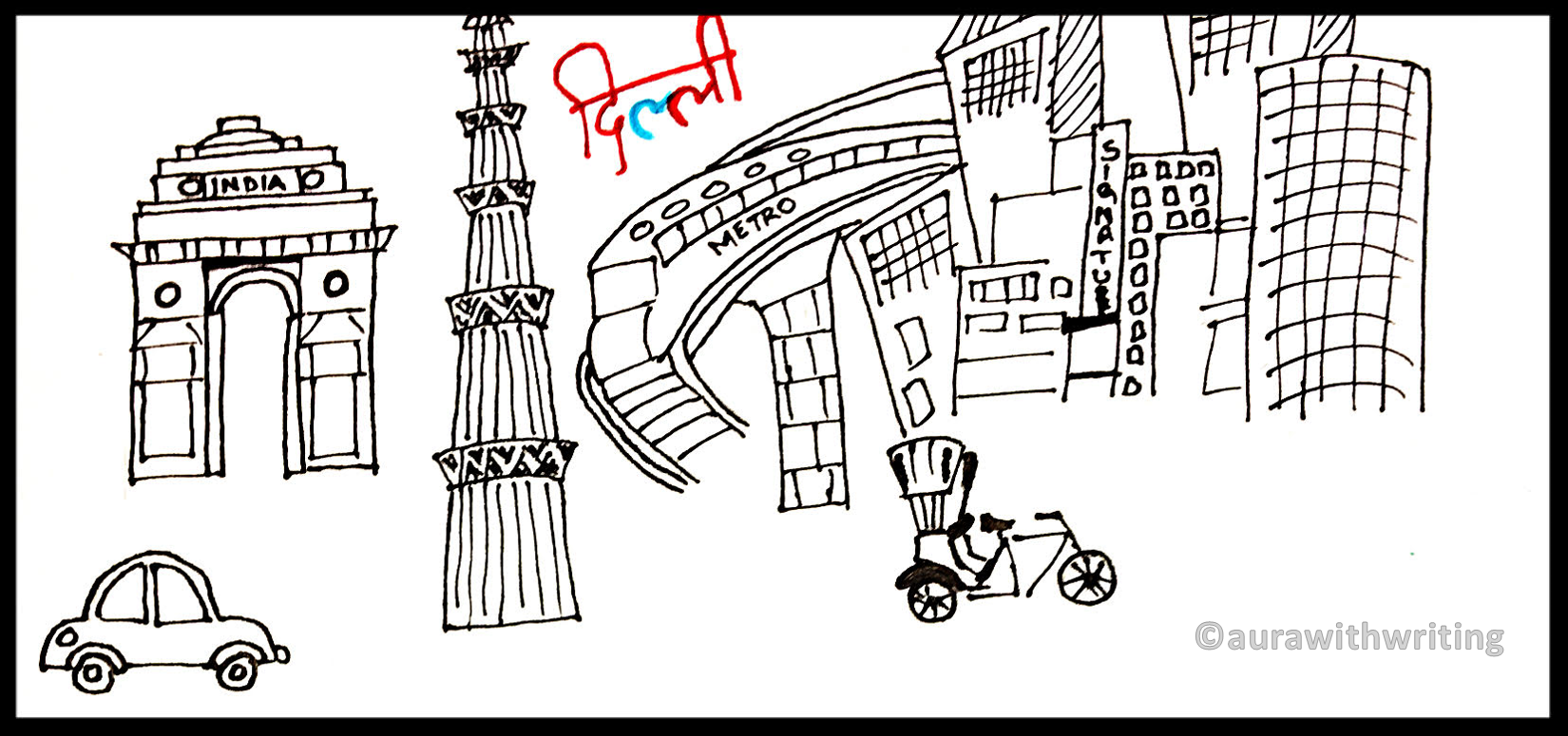 Dilli- Beauty of Contrast